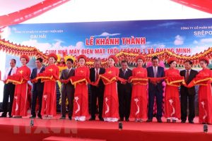 Phó Thủ tướng dự Lễ khánh thành cụm Nhà máy điện mặt trời tại Đắk Lắk
