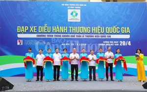 THƯƠNG MẠI  THƯƠNG HIỆU QUỐC GIA Đạp xe Diễu hành Thương hiệu Quốc Gia: Lan toả giá trị thương hiệu Việt