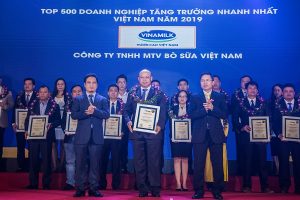 Công ty bò sữa Việt Nam thuộc Vinamilk lọt top tăng trưởng nhanh nhất Việt Nam