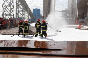 Tập huấn, thực hành phương án phòng cháy chữa cháy và cứu hộ cứu nạn tại Nhà máy Nhiệt điện Vĩnh Tân 4