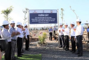 Công ty Nhiệt điện Vĩnh Tân hưởng ứng phong trào “Tết trồng cây” 2021