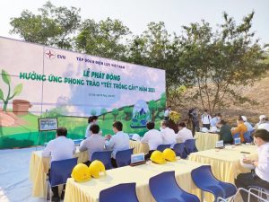 EVN tổ chức phát động hưởng ứng phong trào “Tết trồng cây” năm 2021