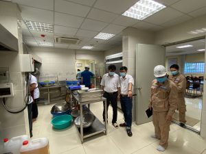 Vĩnh Tân 4: Tăng cường công tác an toàn vệ sinh thực phẩm vì sức khỏe của người lao động