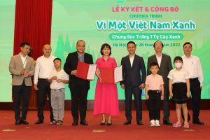 Bộ TN-MT kêu gọi trồng 1 tỷ cây xanh vì tương lai thế hệ trẻ Việt Nam
