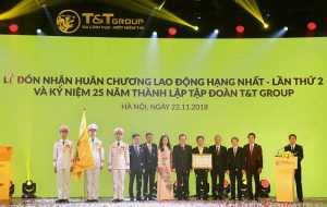 T&T Group đón nhận Huân chương Lao động hạng Nhất lần thứ 2