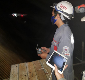 EPS ứng dụng thành công công nghệ Drone Inspection